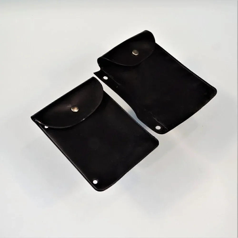Pocket Seal Pouches Empty Black Vinyl Pouches Crafts Scrapbooking